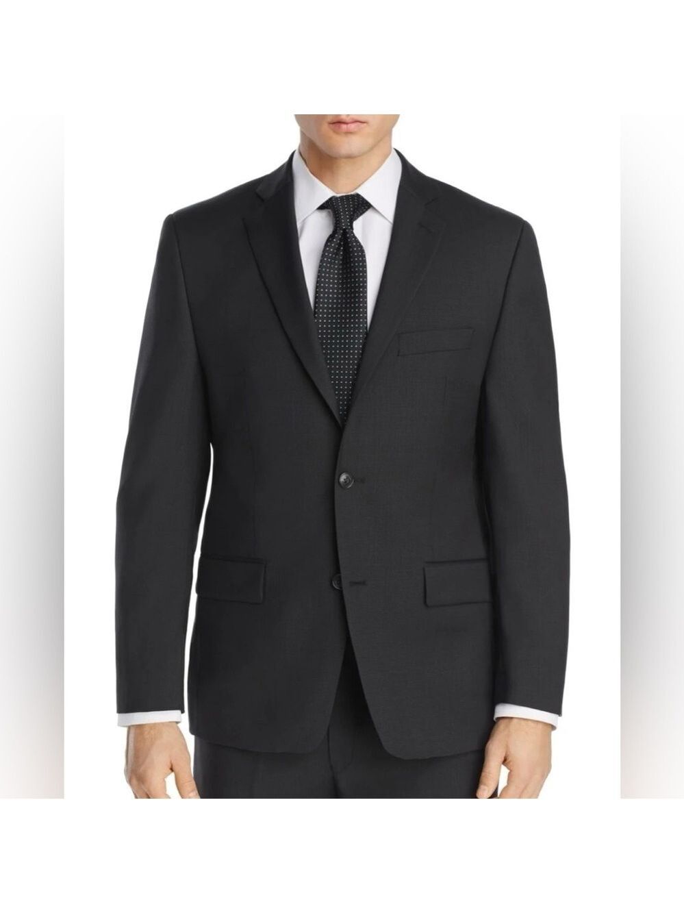 Michael Kors Modern Fit Wool Black Suit Jacket - NWOT